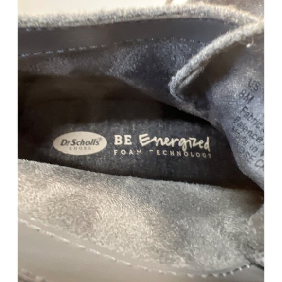 Dr. Scholls Womens Gray Wedge Booties Size 8M With Be Energized Foam Technology - Picture 3 of 4